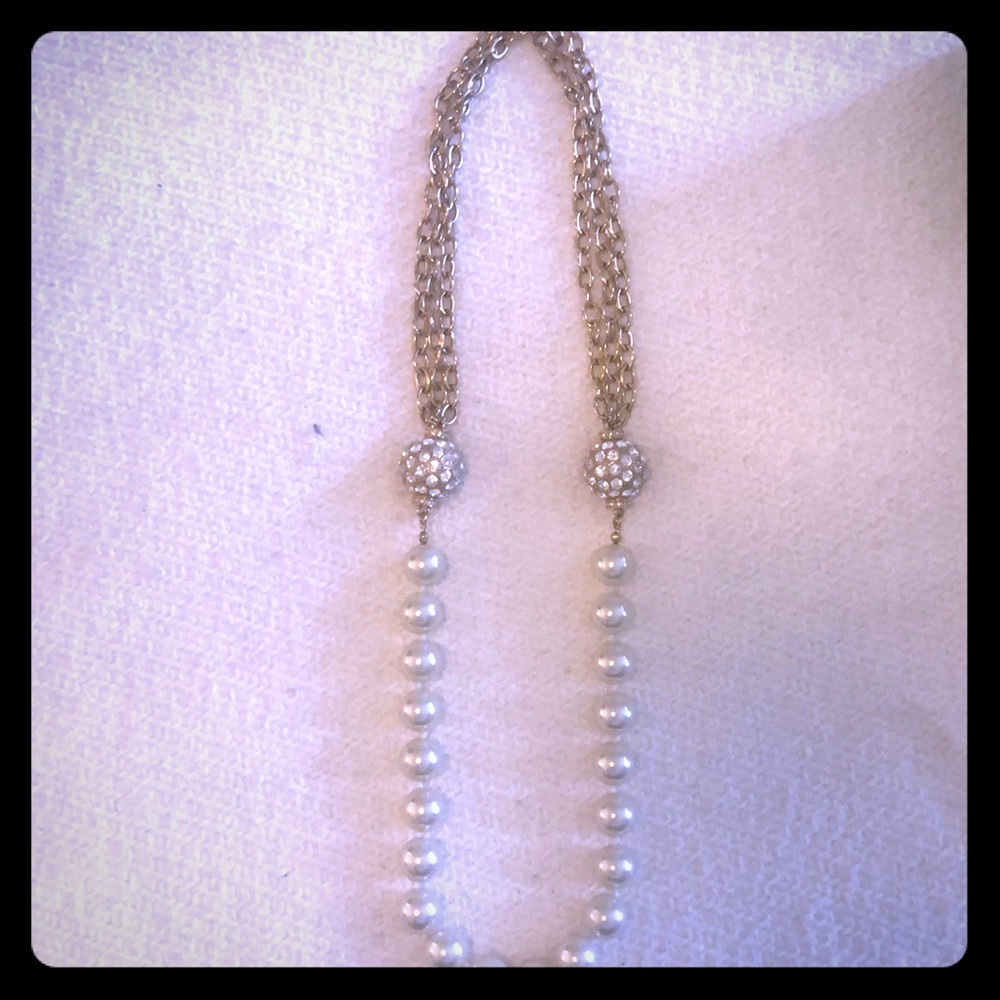Rachel Zoe faux pearl necklace